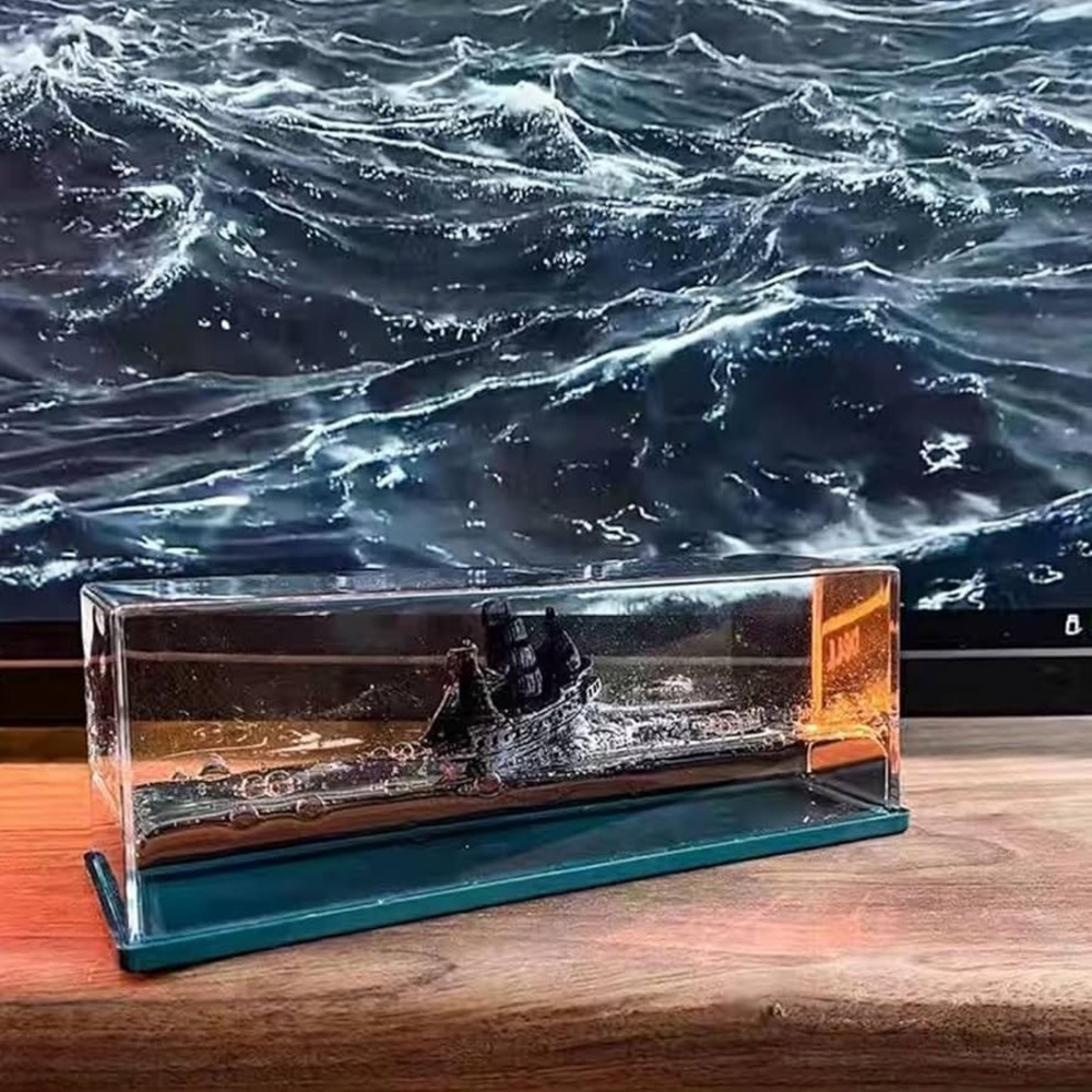 Liquid Motion Pirate Ship Desk Decor - Picture 5 of 6